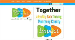 Desktop Screenshot of impactmontereycounty.org